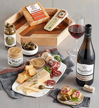 Gourmet Entertaining Collection with Wine